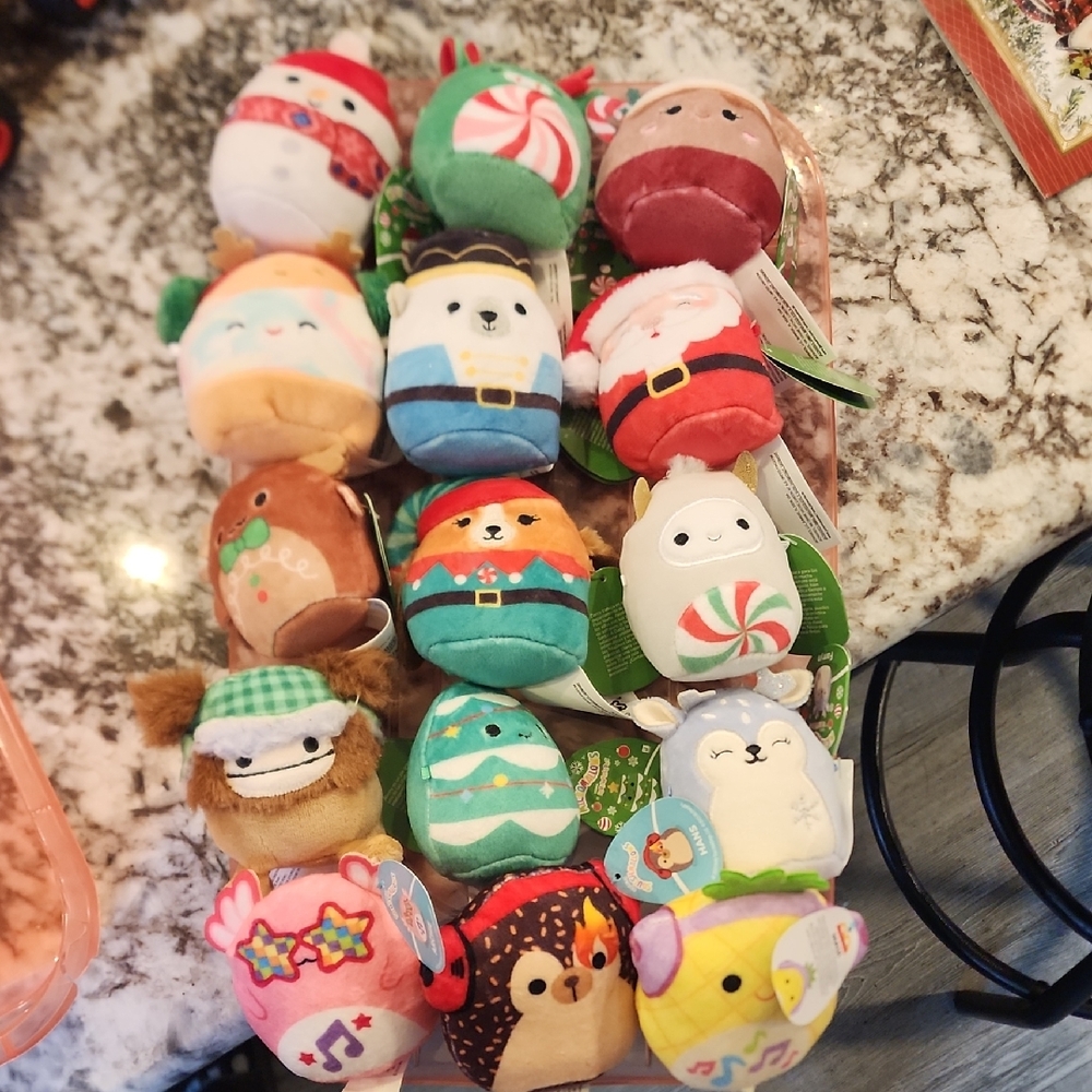 Colorful Plush Toy Set
